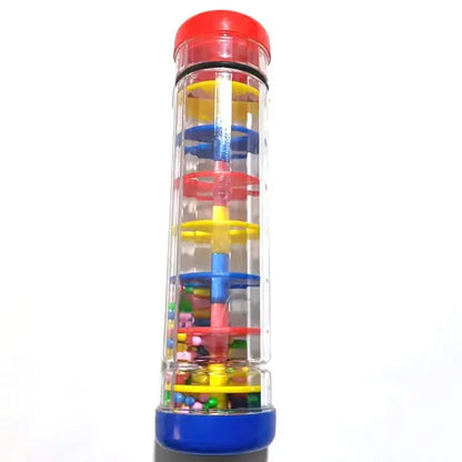 1Pc Rainmaker Musical Toy, Rain Stick Bell Hand Shaking Toy Montessori Sensory Toy Educational Baby Instrument Toy
