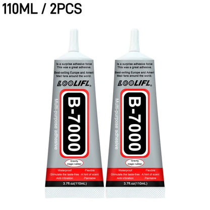 B7000 Glue Multi Purpose Adhesive Strong Clear Glue For Phone Screen Repair Jewelry Making DIY Crafts Metal Glass Plastic Wood