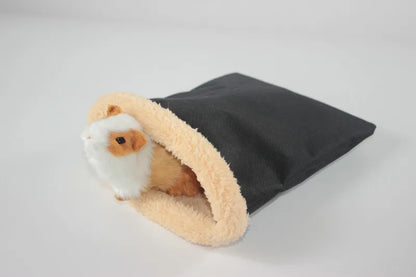 1 PC Random Color Small Pet Hamster Guinea Pig Small Nest Pet Hedgehog Squirrel Hamster Bed Comfortable Warm House for Winter