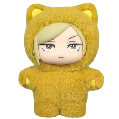 Jujutsu Kaisen Battle V2 Cat Paradise Party Series Art Collectible Blind Box Toy Cute Plush Doll Anime Periphery Surprise Gift