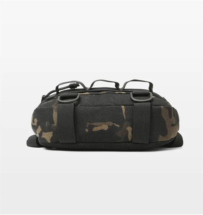 Tactical Chest Vest Bag Backpack Front Rig Pouch Outdoor Camping Cycling Hiking Hunting Climbing Fishing Lure Travel Fanny Pack