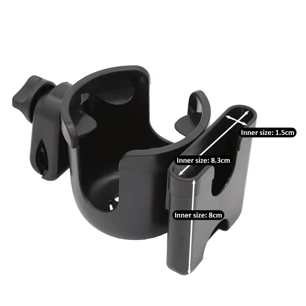 Pram Cup Holders Children's Stroller Bottle Holders Pram Bottle Holders Anti-Slip Design Pram Accessories Mobile Phone Holders