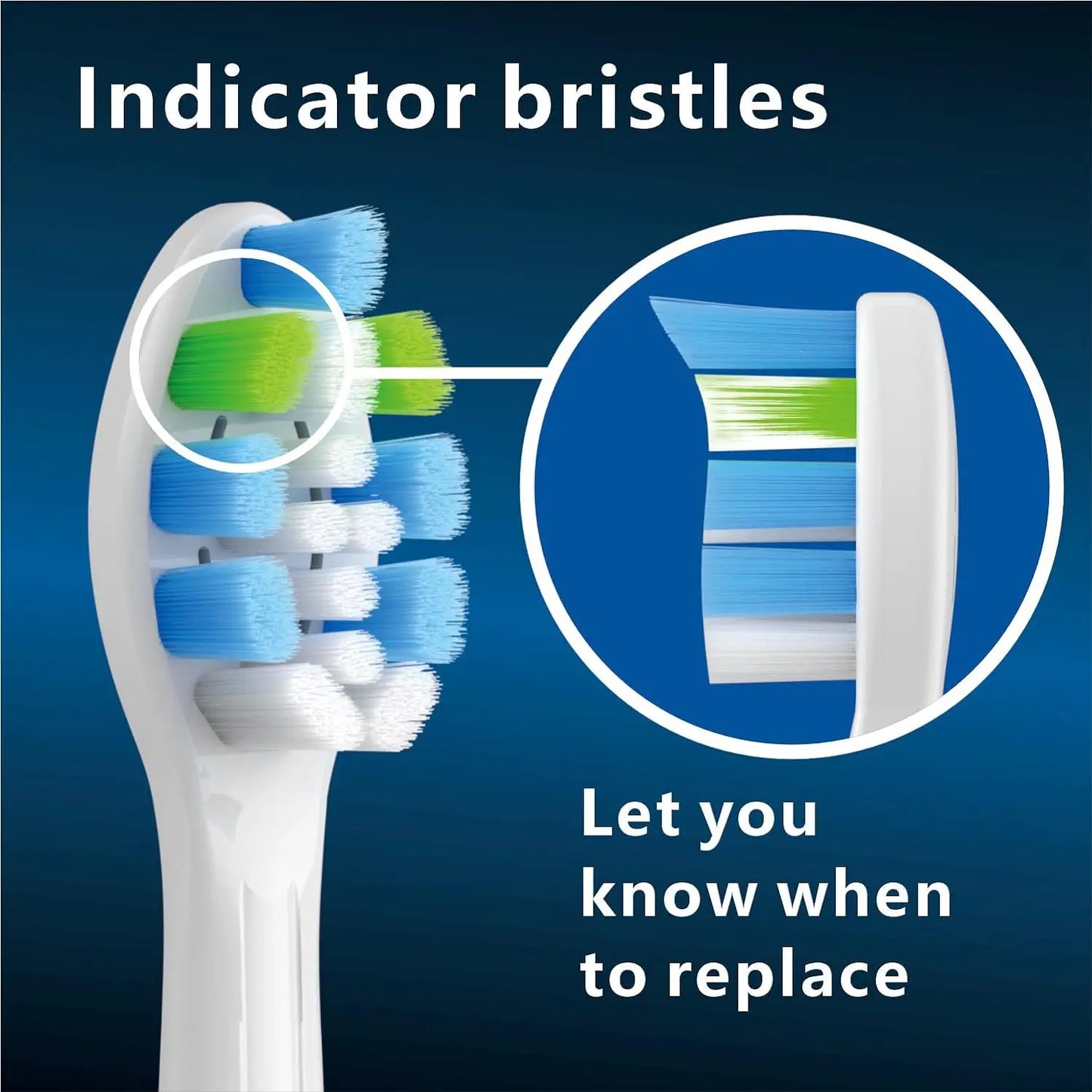 Toothbrush Heads Compatible with Philips Electric Toothbrush,Replacement Brush Heads Fit for 3100 4100 4300 5300 5500 6100 9000