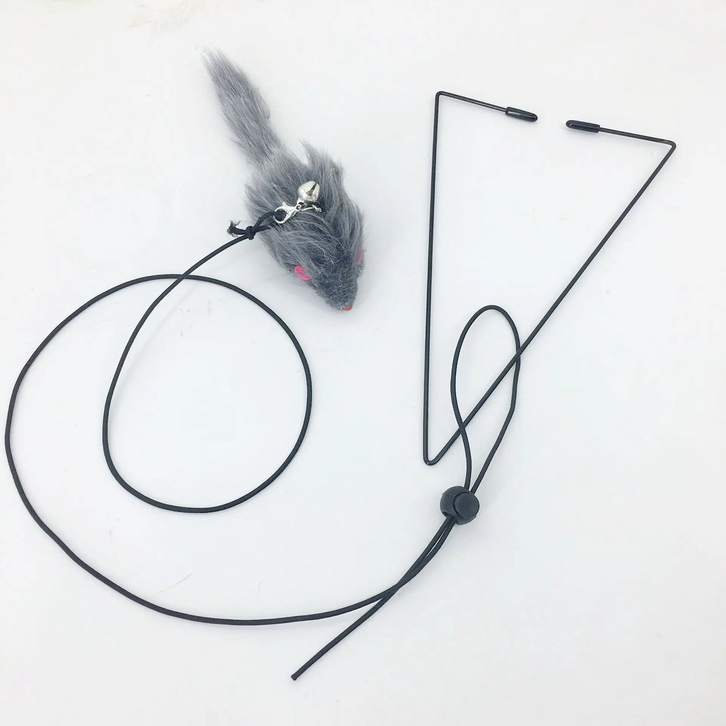 Interactive Cat Toy Cats Mouse Toys Hanging Door Retractable plaything Funny Self-hey kitten Scratch Rope Mouse Toy Pet Products