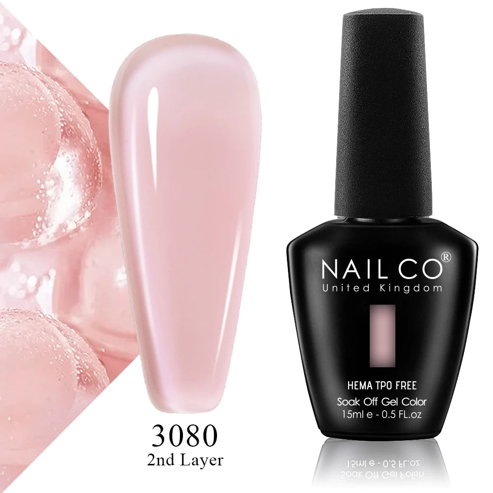 NAILCO 15ml HEMA FREE TPO FREE Top Base Coat Nail Gel Polish Supplies Vernis Semi Permanent Nail Art Manicure Gel Ongle UV Nails