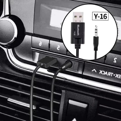 Wireless Audio Adapter Bluetooth 5.0 Receiver Car Kit 3.5MM 3.5 Jack AUX Auto Stereo Music USB Dongle for Car Speaker Amplifier