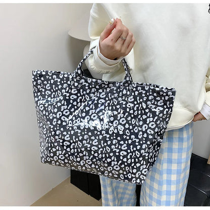 Leopard Print Women's Handbag Summer New Large-capacity Fashionable Tote Bag Fashionable Handbag Bags for Women Designer Bags