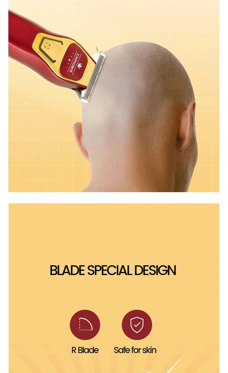 Hair Trimmer Mini Portable Electric Hair Clipper Rechargeable Small Hair Clipper Bald Head Hair Trimmer Barber Haircut Shaver