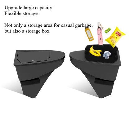 Front Door Storage Trash Can for Tesla Model Y Juniper 2025 Car Door Storage Box Multi Functional Storage Box Car Accessories