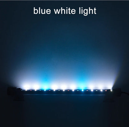 Waterproof LED Aquarium Light Fish Tank Underwater Lamp Clip Light Aquariums Decor Lighting Submersible Lamp Plant Grow 220-240V