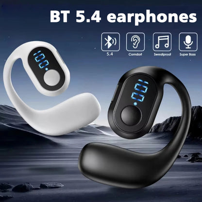 Wireless Bluetooth 5.4 Headphone TWS Ear Hook Earphone HiFi Stereo Noise Reduction Headset Waterproof Earbud for Huawi For Xiami