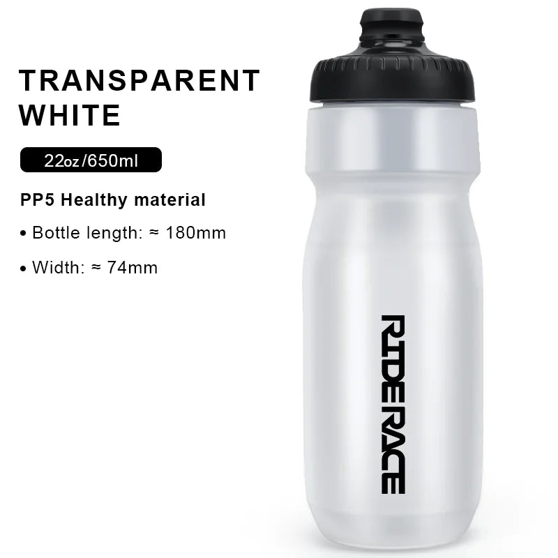 550/650ML Bike Water Bottle High-Quality PP5 Taste-Free Outdoor Sports Large Capacity Squeeze Bicycle Kettle Cycling Drink Cup