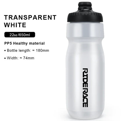 550/650ML Bike Water Bottle High-Quality PP5 Taste-Free Outdoor Sports Large Capacity Squeeze Bicycle Kettle Cycling Drink Cup