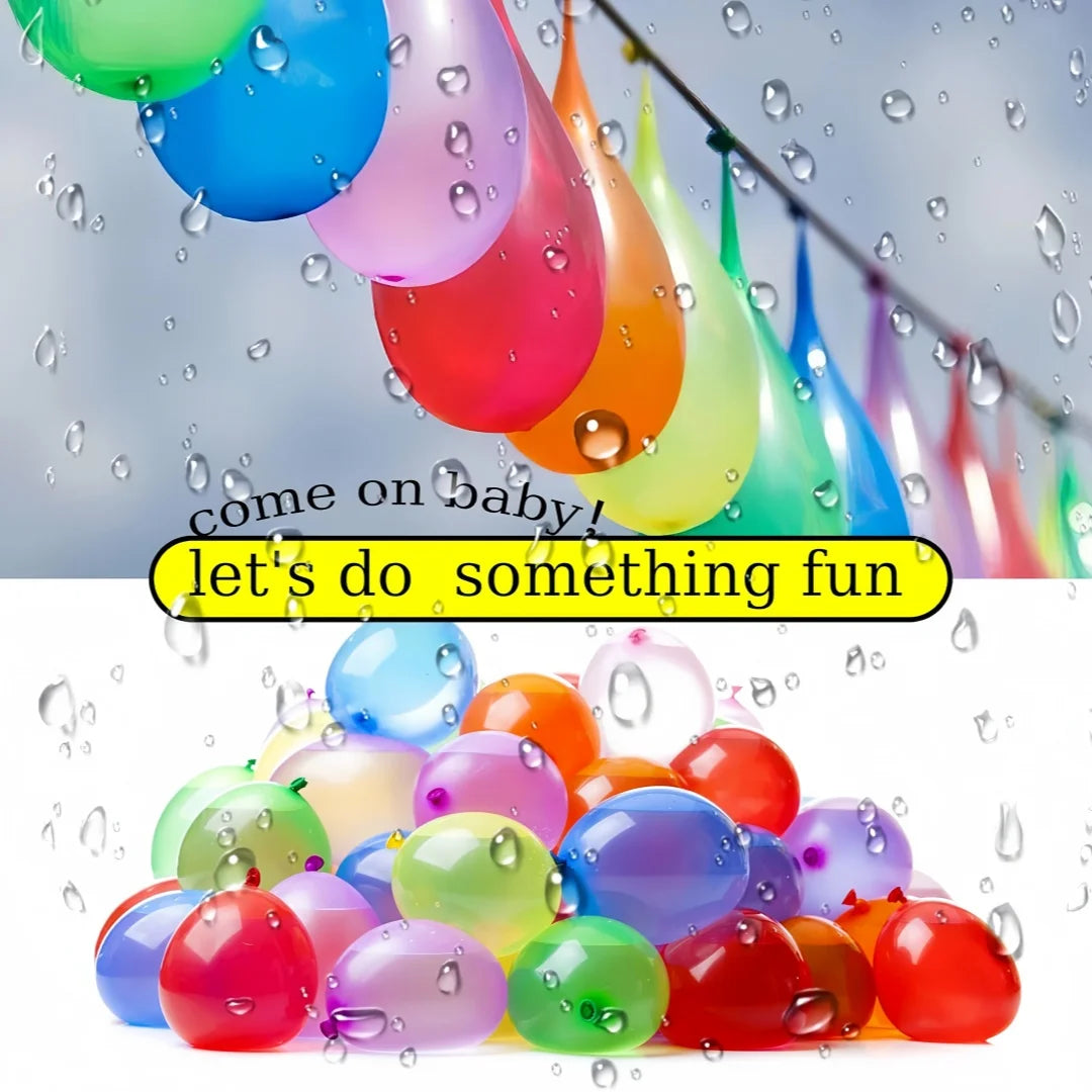 333/111pc Funny Water Balloons Rapid Injection Summer Outdoor Water Play Balloon Bombs For Kids  Adults Beach Water Fight Toys