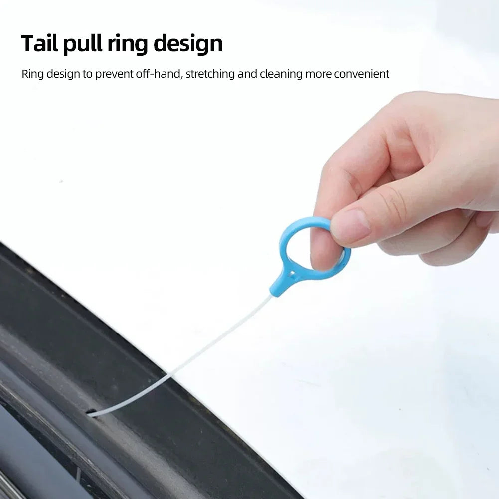 230cm Car Drain Dredge Cleaning Scrub Brush Auto Sunroof Long Hoses Detailing Cleaning Tool Spiral Cleaning Brush Drain Cleaner