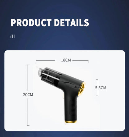 CENRR 98000PA Car Vacuum Cleaner Portable Wireless Cleaner Powerful Strong Suction Handheld Cleaning Machine for Home Appliance