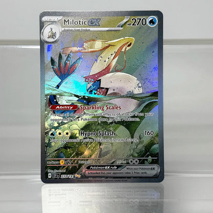 PKM Holographic PROXY Cards Scarlet-Violet Series Latias EX Pikachu EX Alolan Exeggutor PTCG Game Collection Cards Game Toys