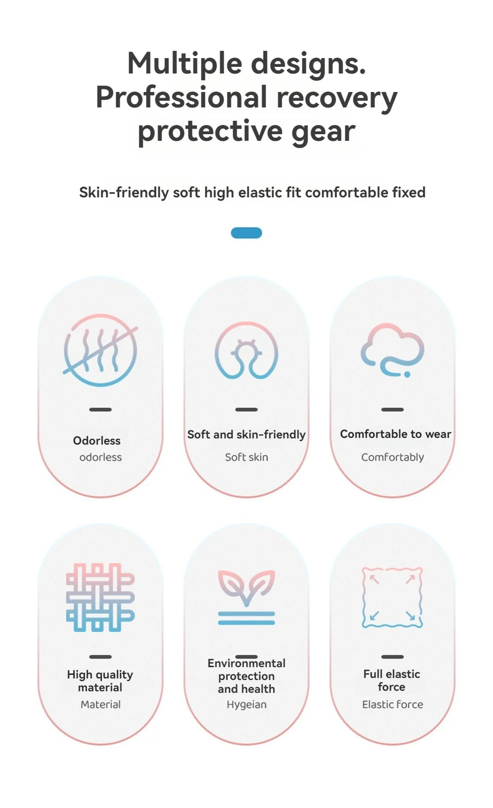 AOLIKES 1PCS Hot and Cold Relief Gel Knee Sleeve,Heat or Ice Therapy for Knee Relief,Contoured Hydrogel Design for Comfort