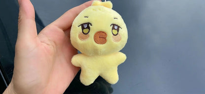 10CM Pop-up Store Doll Keychain ANITEEZ Cartoon Cute Plush Pendant Keyring Bag Accessories Kpop Yunho Yeosang Fans Gifts