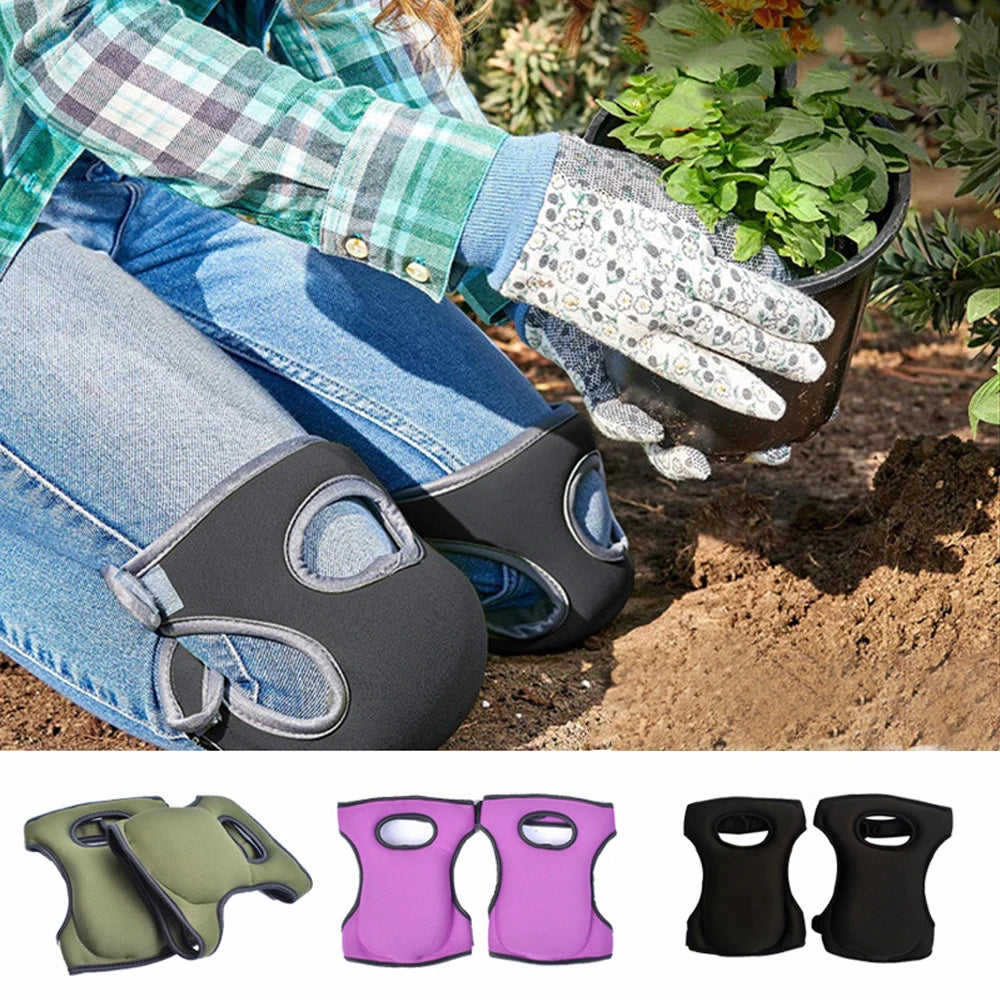 1Pair Knee Pads Non-Slip Thick Extra Foam Cushion for Scrubbing Floors,Gardening,With Soft Inner Liner, Strong Adjustable Straps