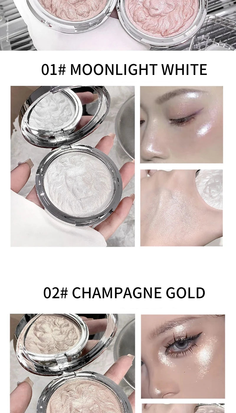 Lion Series high-gloss powder, clear and glittering, fine pearlescent luster, high-end atmosphere, high-gloss paste