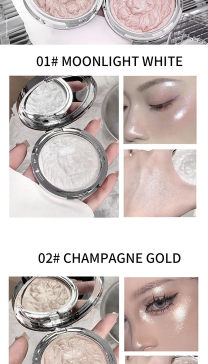 Lion Series high-gloss powder, clear and glittering, fine pearlescent luster, high-end atmosphere, high-gloss paste