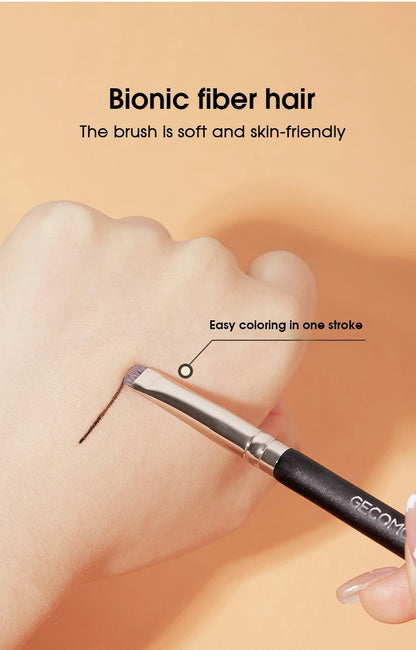 Eyeliner brush eyebrow brush do not eat powder easy overhand blade flat head brush circular arc brush eye repair makeup brush