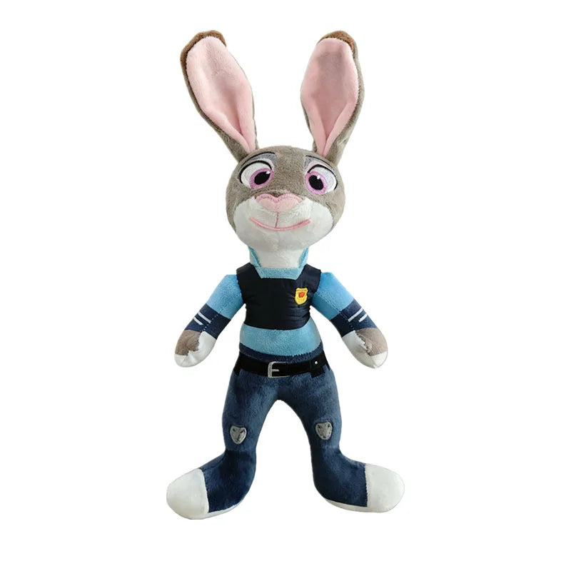 NEW Disney Cartoon Anime Movie Zootopia Plush Toy Fox Nick Wilde Rabbit Judy Hopps Doll Soft Stuffed Animals Xmas Gifts