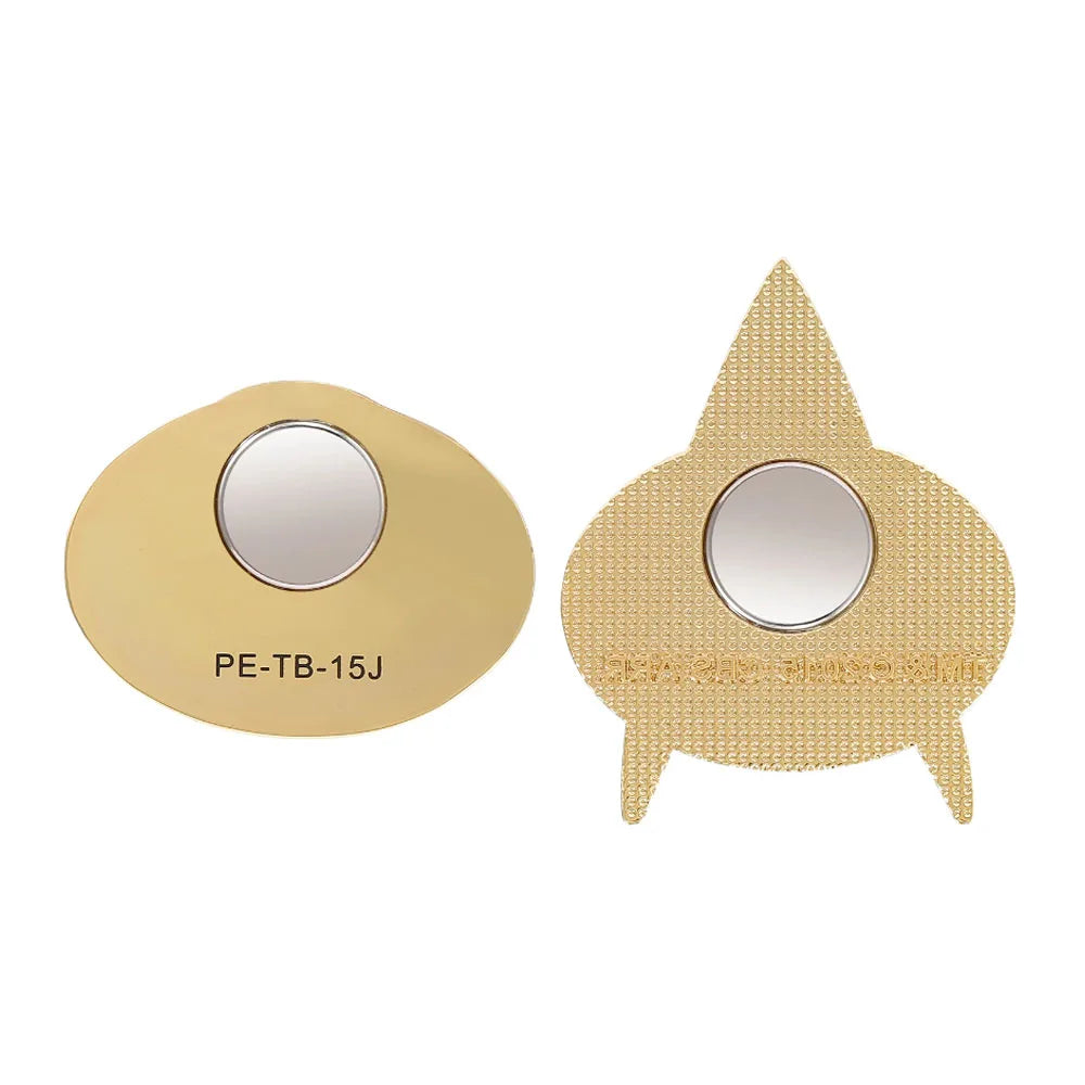 Star Trek The Next Generation Amazing Magnetic Clasp Cosplay Badge of Metal Model Figure Toy