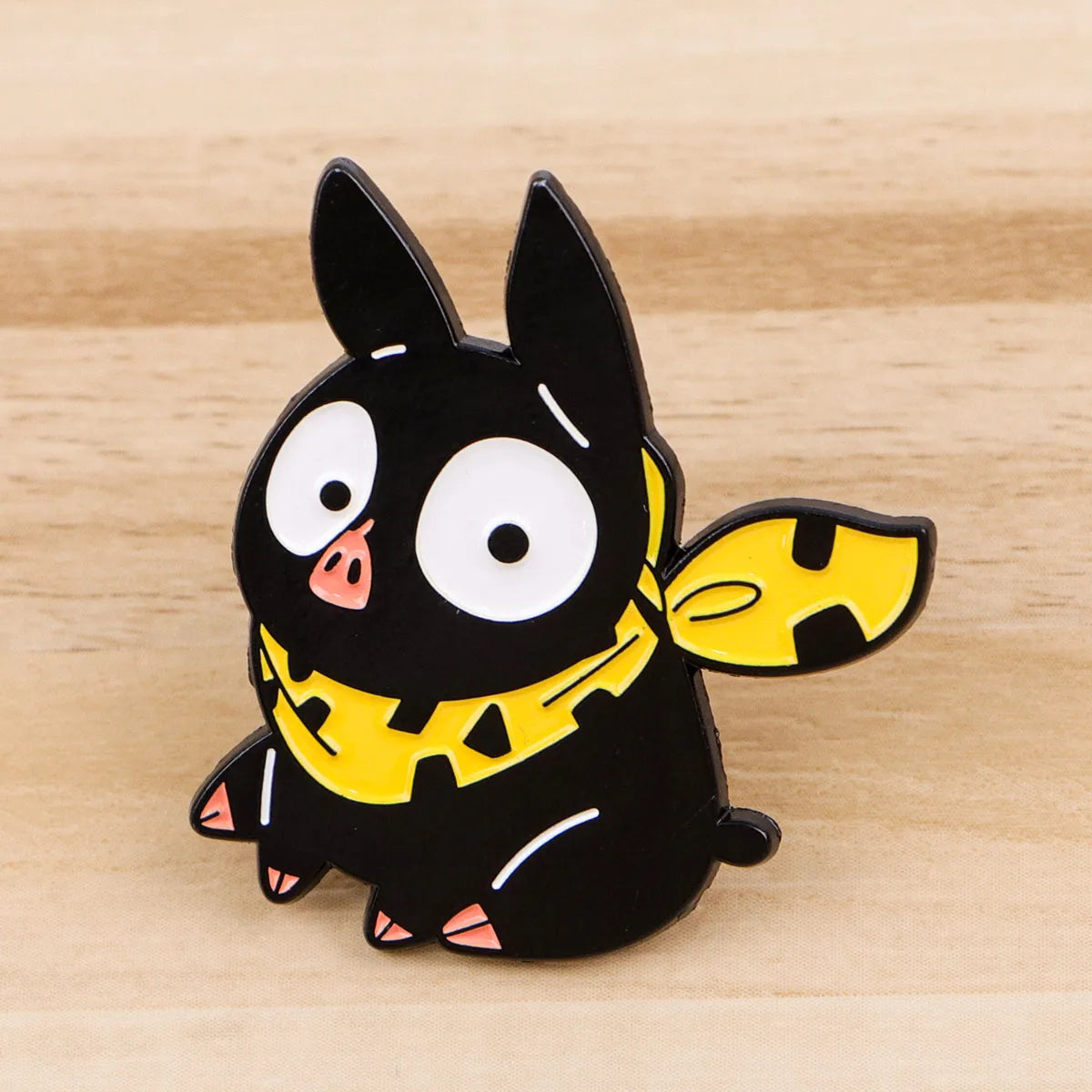 Anime Black Pig Enamel Pin Badges on Backpack Women's Brooches Collar Lapel Pins Manga Jewelry Cosplay Accessories Toys Gifts