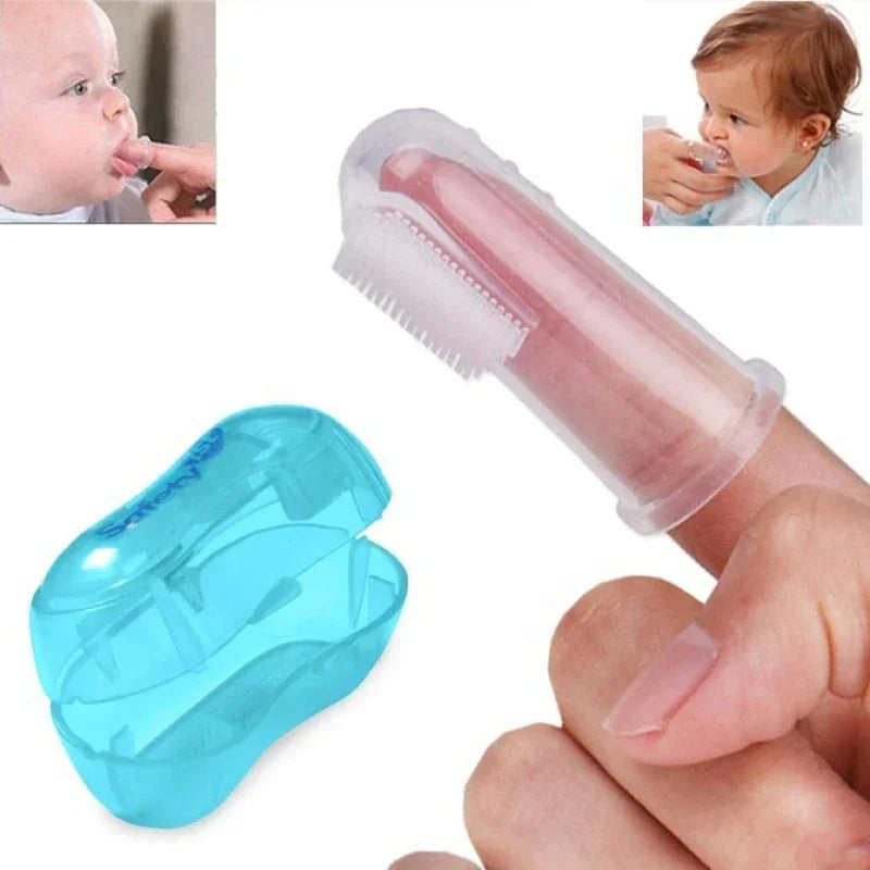 Ultra Soft Silicone Finger Toothbrush for Dog Cats Remove Plaque Tartar Puppy Kitten Teeth Cleaning Dental Care Oral Hygiene Pet