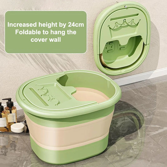 1Pcs Foldable Home Foot Bath Bucket Portable Foot Soak Foot Tub Massage Foot Wash Leisure Health Bucket Foot Bath Basin