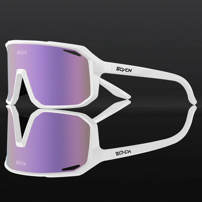 SCVCN Cycling Sunglasses Bike Mountain Driving Glasses Outdoor Sports Hiking Glasses Men's Glasses for Leisure Sunglasses