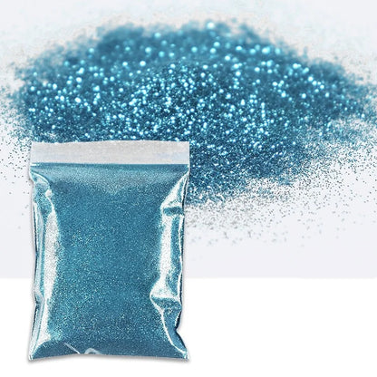 50g Extra Fine Glitter Holographic Laser Dazzling Nail Glitter Powder Art Crafts Resin Tumbler Decoration Shiny Flakes Sequins