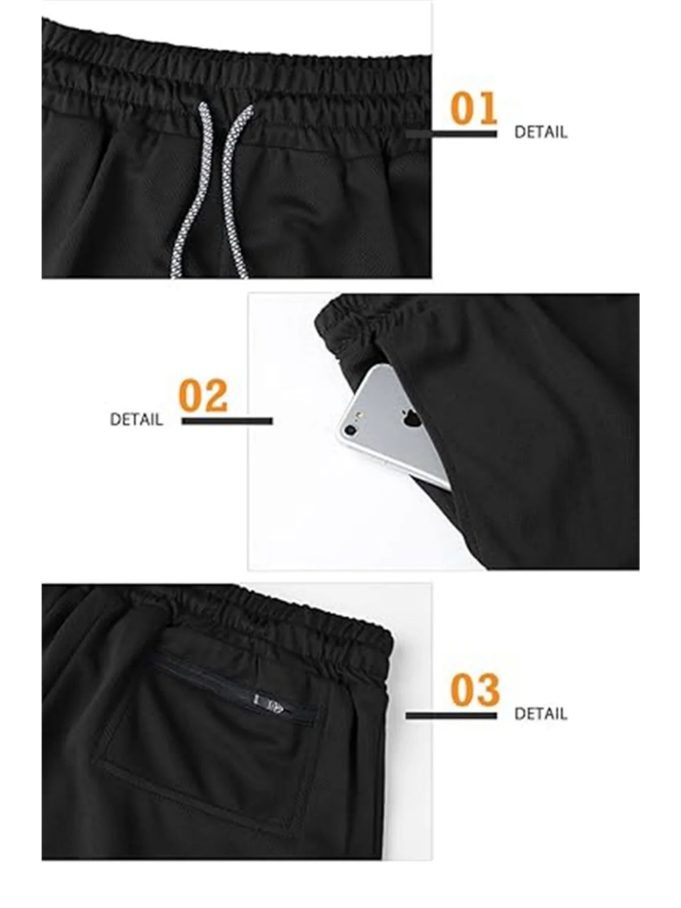 Anime Berserk Performance Shorts Men 2-in- Running Compression Shorts Training Yoga Gym Sportswear Workout Shorts with Pockets