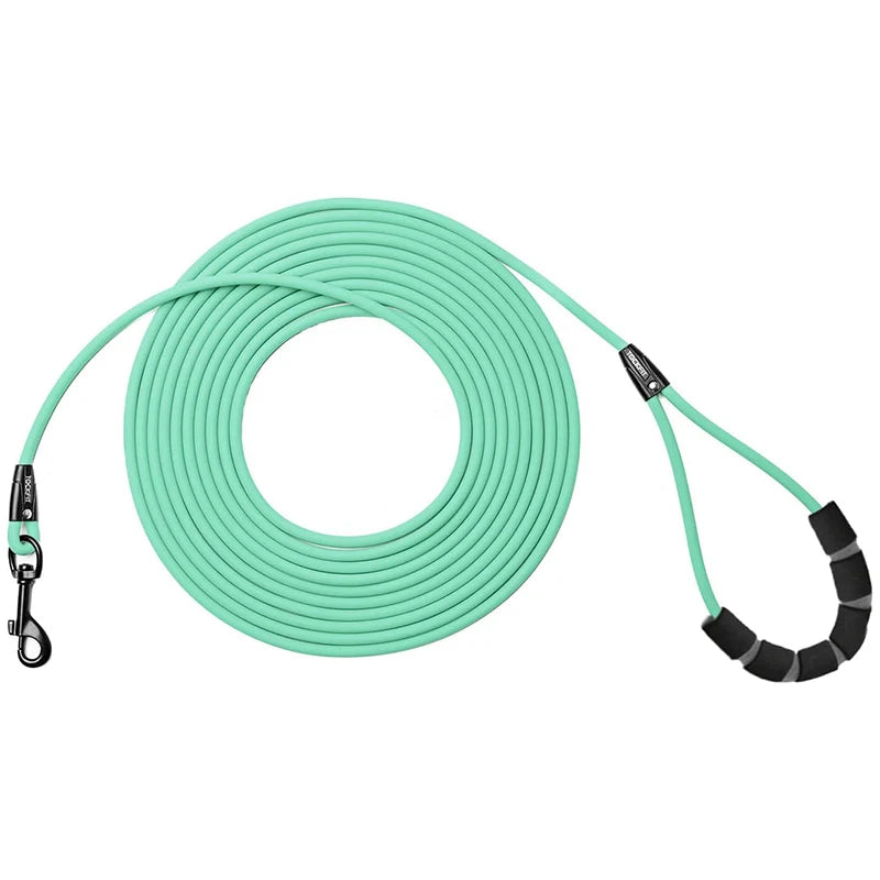 Dog Leash Long PVC Leashes Durable Training Recall Long Lead 1.5M 3M 6M 9M Great for Training Beach Yard Play