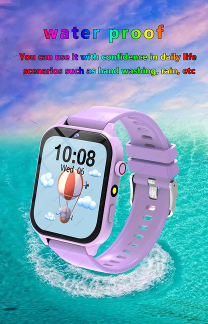 2026 New Kids Camera Smart Watch For Kids Games Sleep Monitor Flashlight Alarm Clock Boy Girl Gift Children Partner Smartwatch