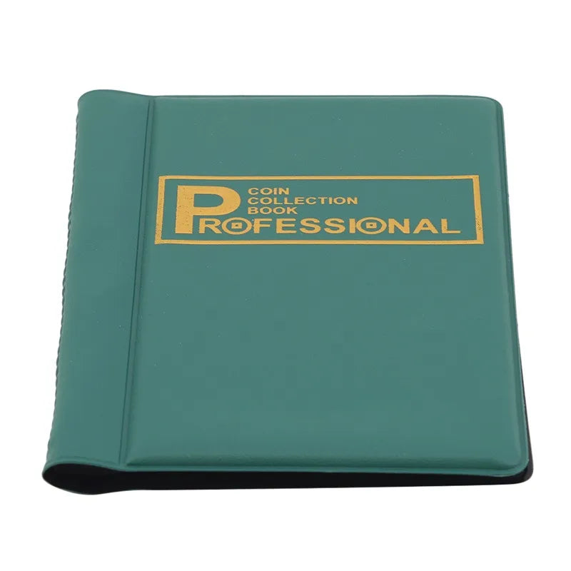 480/120 Coins Storage Book Commemorative Coin Collection Album Holders Collection Volume Folder Hold Multi-Color Empty Coin