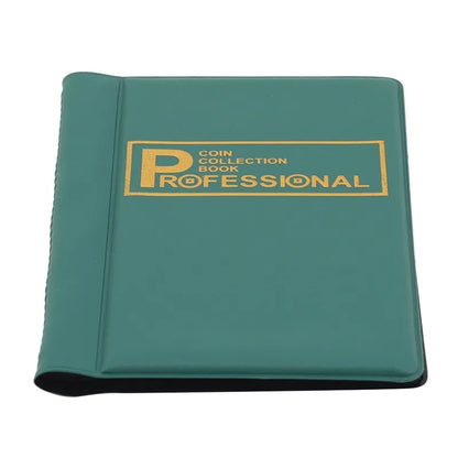 480/120 Coins Storage Book Commemorative Coin Collection Album Holders Collection Volume Folder Hold Multi-Color Empty Coin