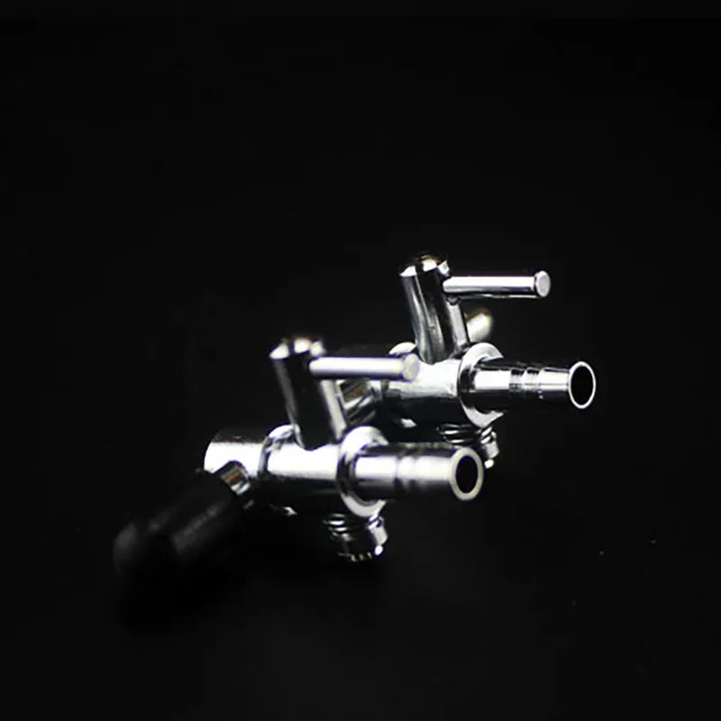 1 2 3 4 5 Way Aquarium Air Splitter Valve Fish Tank Air Pump Flow Splitter Distributor Pump Valve Tap Lever Control Switch Valve