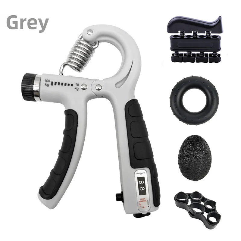 Grip Strength Trainer Forearm Strengthener Hand Squeezer Adjustable Resistance Hand Grip Strengthener for Muscle Building
