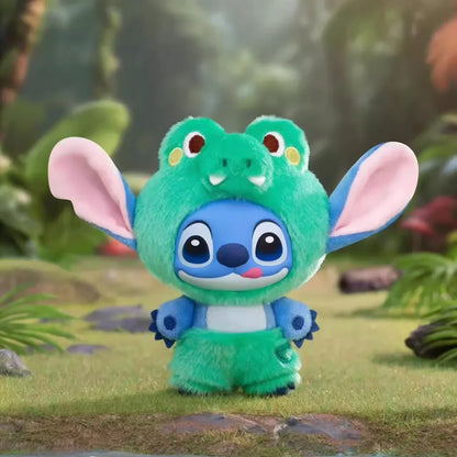 NEW Disney Stitch Wild Animal Series Blind Box Plush Dolls Pendant Cute Doll Ornament Mystery Box Surprise Toys Gifts