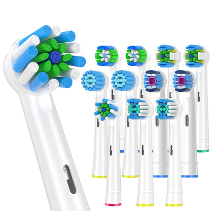 Replacement Toothbrush Heads Compatible with Oral B Professional Electric Brush Heads 1000 1500 3000 6000 7000 7500 8000