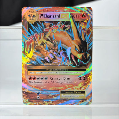 PKM Foil Collection PTCG Charizard Pikachu Mew EX Sylveon Singl PKM Holographic Cards PROXY Card Hobbies Rare Collection Battle