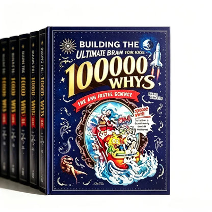 1/2 Books Set Murphy's Law & 100000 Whys Kids Science Humor Educational Storybooks English Early Reading Gifts for Children