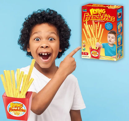 Flying french fries Desktop game puzzle for parent-child interaction tabletop game party props bounce french fries for kids gift