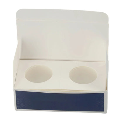1 Set Coin Storage Stamp Holder Square Cardboard Case Coin Album Collection Coin Holders Flip Clip Coin Capsules Cover Storage