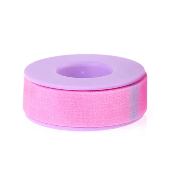 Non-woven silicone gel eyelash tape  breathable sensitive resistant blue/pink/purple/green/white eye pad Eyelash extension tools