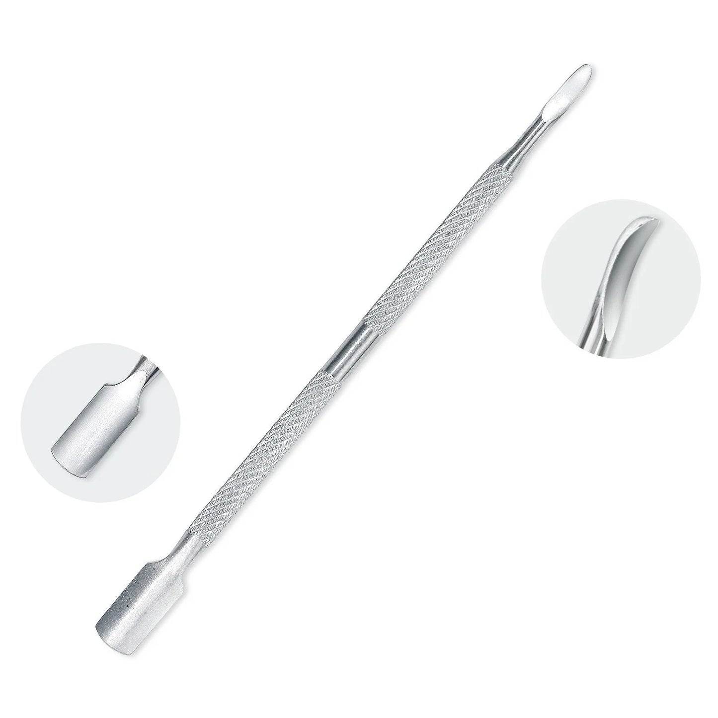 LINMANDA Cuticle Pliers with Cuticle Pusher Stainless Steel Cuticle Remover and Trimmer Perfect For Fingernails and Toenails