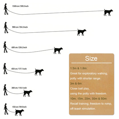 Long Pet Leash Strong Nylon Dogs Traction Belt For Small Large Dogs Cats Outdoor Training Puppy Lead Walking German Shepherd Sup